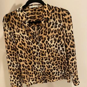 Alice + Olivia button down blouse